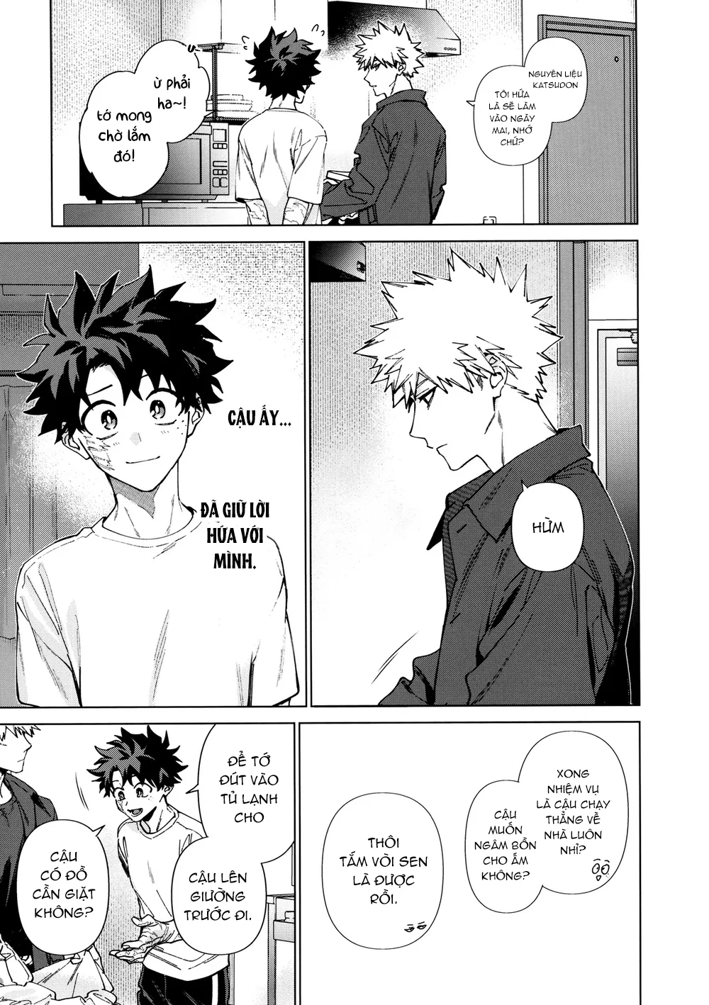 Cho Em Order 50k Couple Lộn Xộn Chapter 32 Bakugo - Deku - Next Chapter 33 Yoshiki-Hikaru