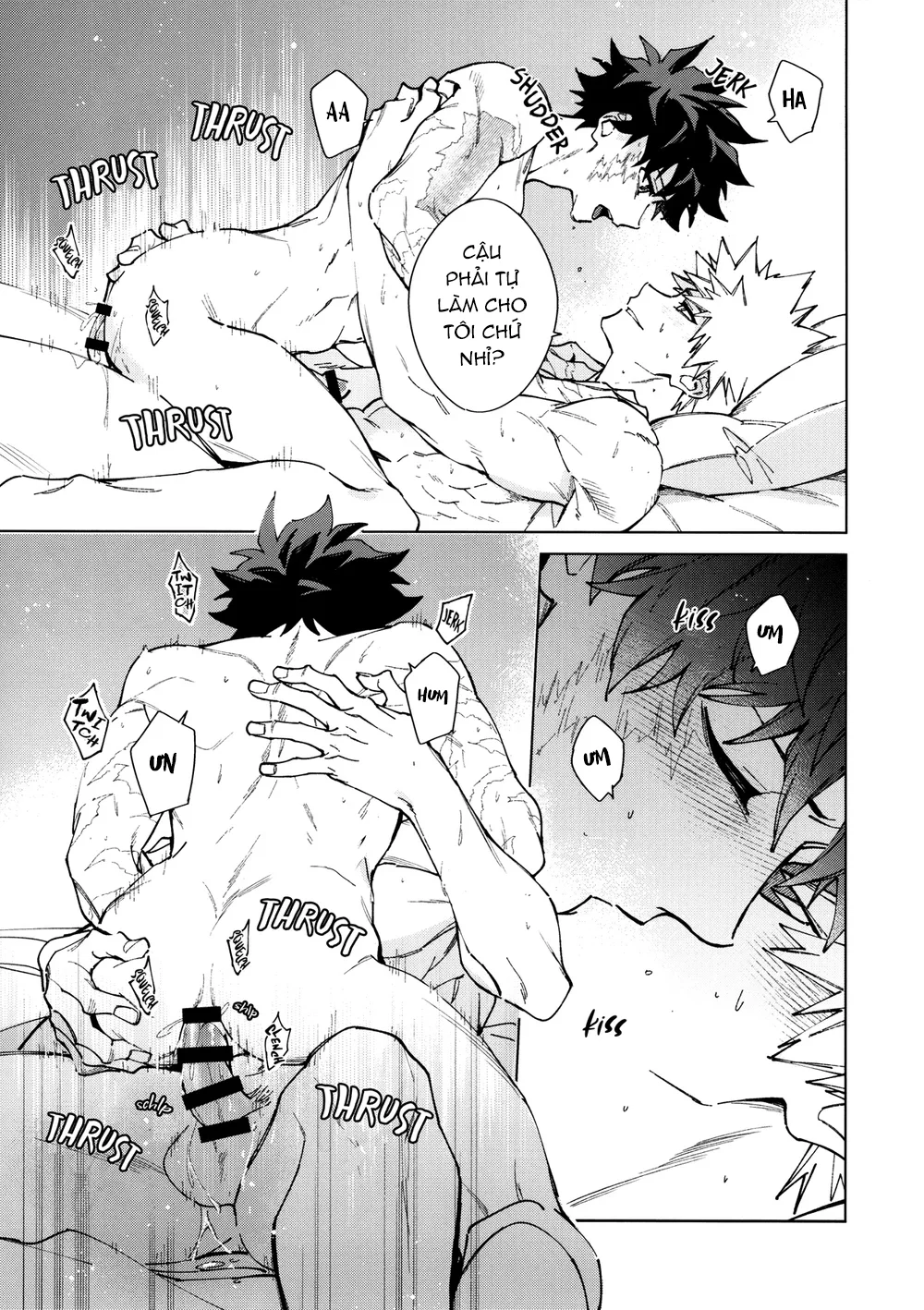 Cho Em Order 50k Couple Lộn Xộn Chapter 32 Bakugo - Deku - Next Chapter 33 Yoshiki-Hikaru