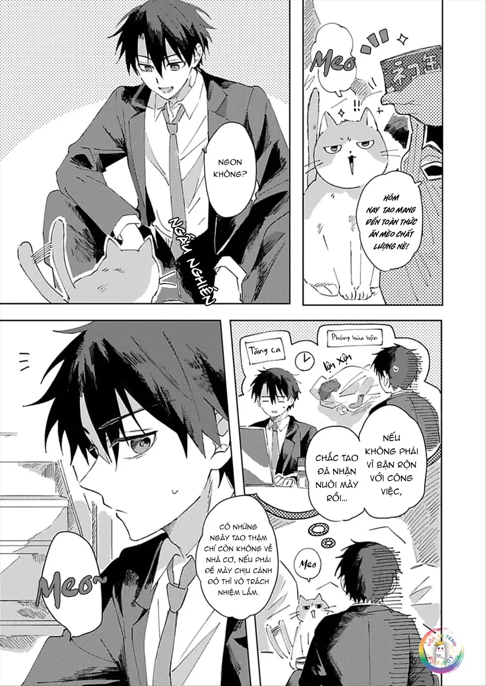 Nhặt Được Một Em Mèo Và Một Cậu Trai Chapter 1 - Next 
