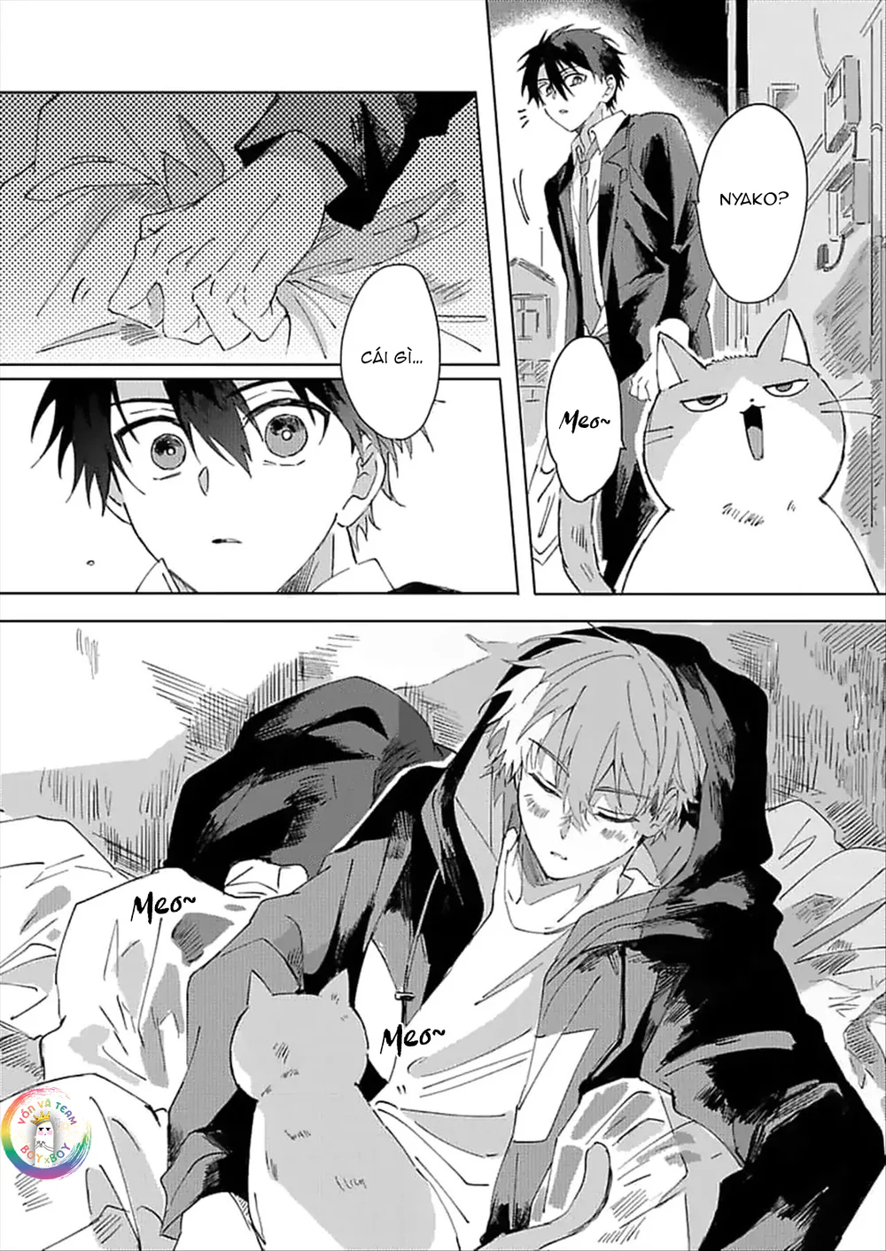 Nhặt Được Một Em Mèo Và Một Cậu Trai Chapter 1 - Next 