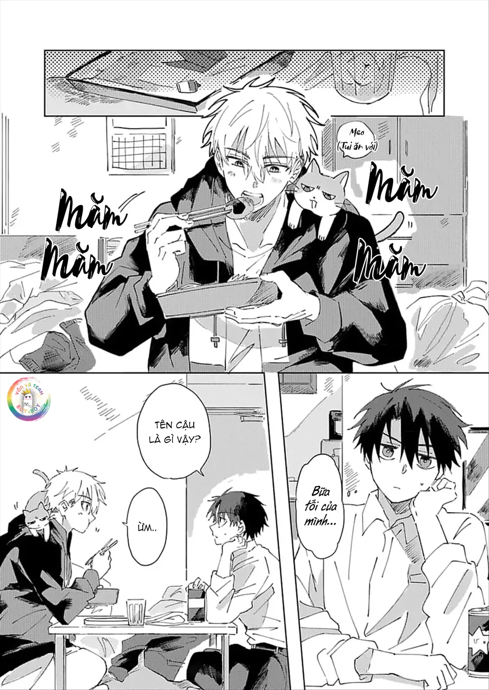 Nhặt Được Một Em Mèo Và Một Cậu Trai Chapter 1 - Next 