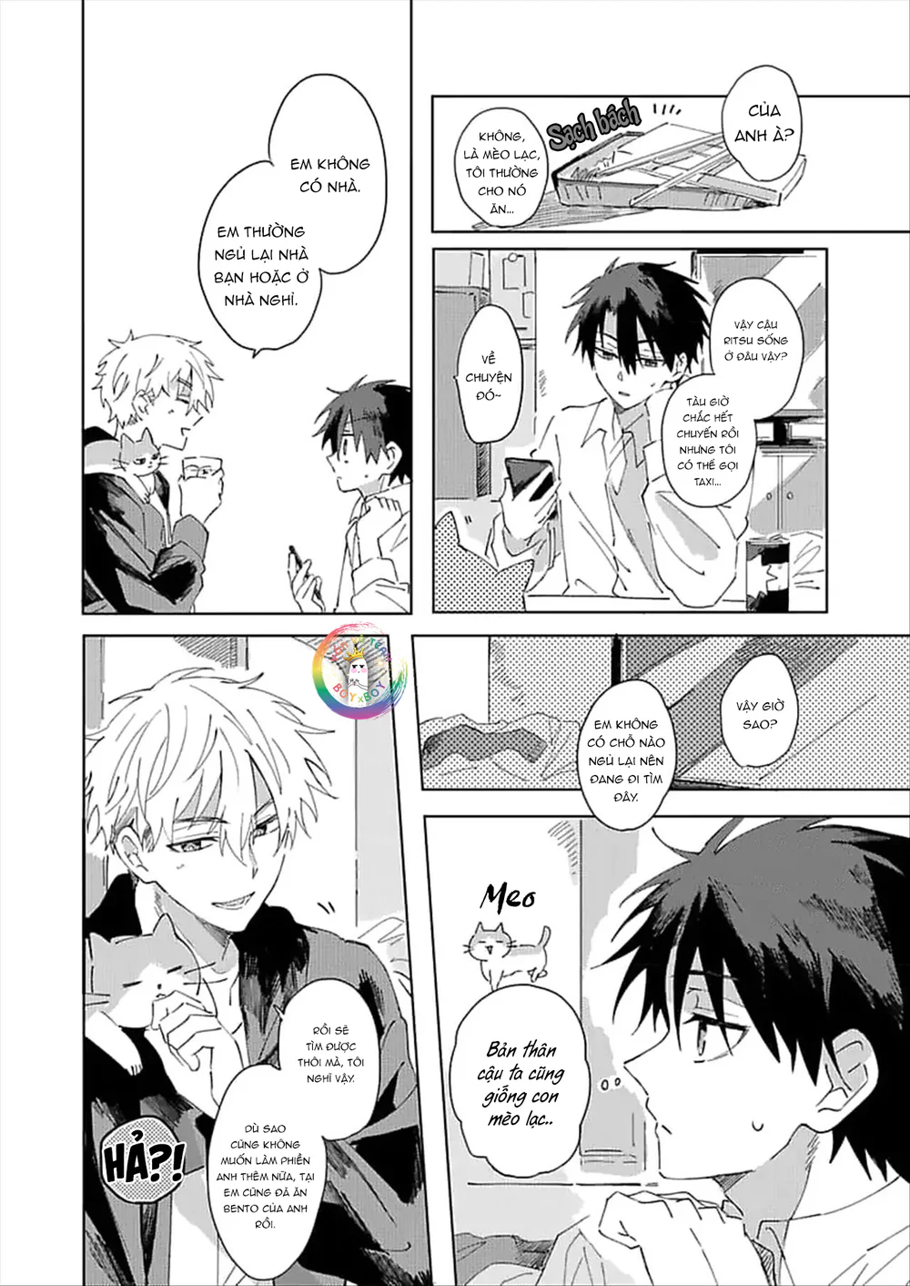 Nhặt Được Một Em Mèo Và Một Cậu Trai Chapter 1 - Next 