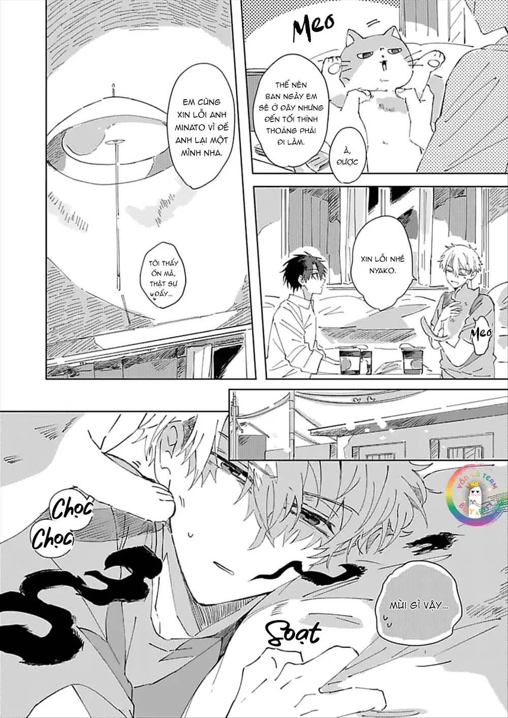 Nhặt Được Một Em Mèo Và Một Cậu Trai Chapter 1 - Next 