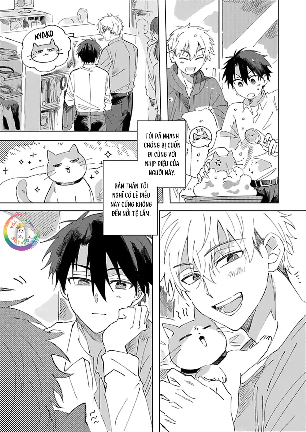 Nhặt Được Một Em Mèo Và Một Cậu Trai Chapter 1 - Next 