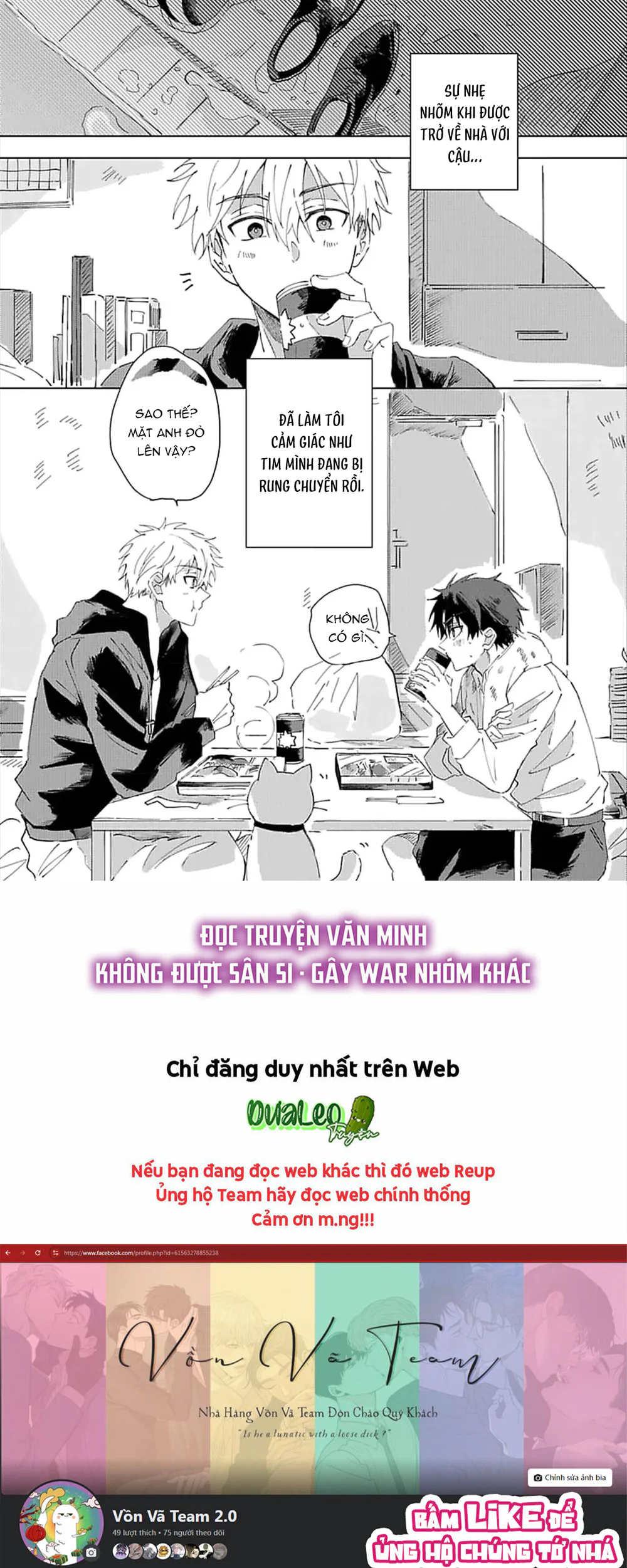 Nhặt Được Một Em Mèo Và Một Cậu Trai Chapter 1 - Next 