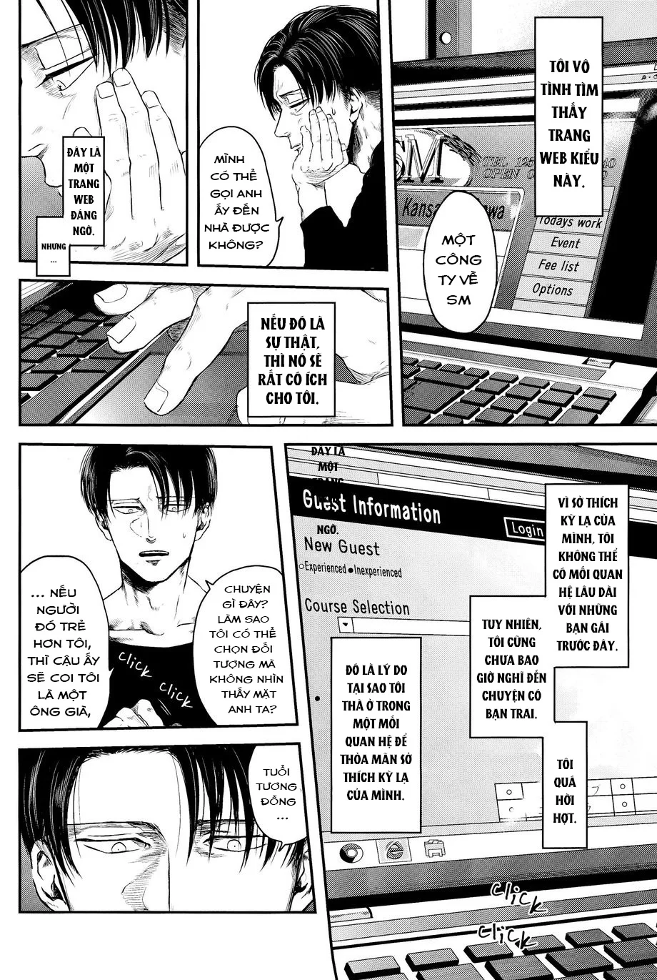 Cho Em Order 50k Couple Lộn Xộn Chapter 34 Erwin - Levi - Next Chapter 35 All - Sebastian