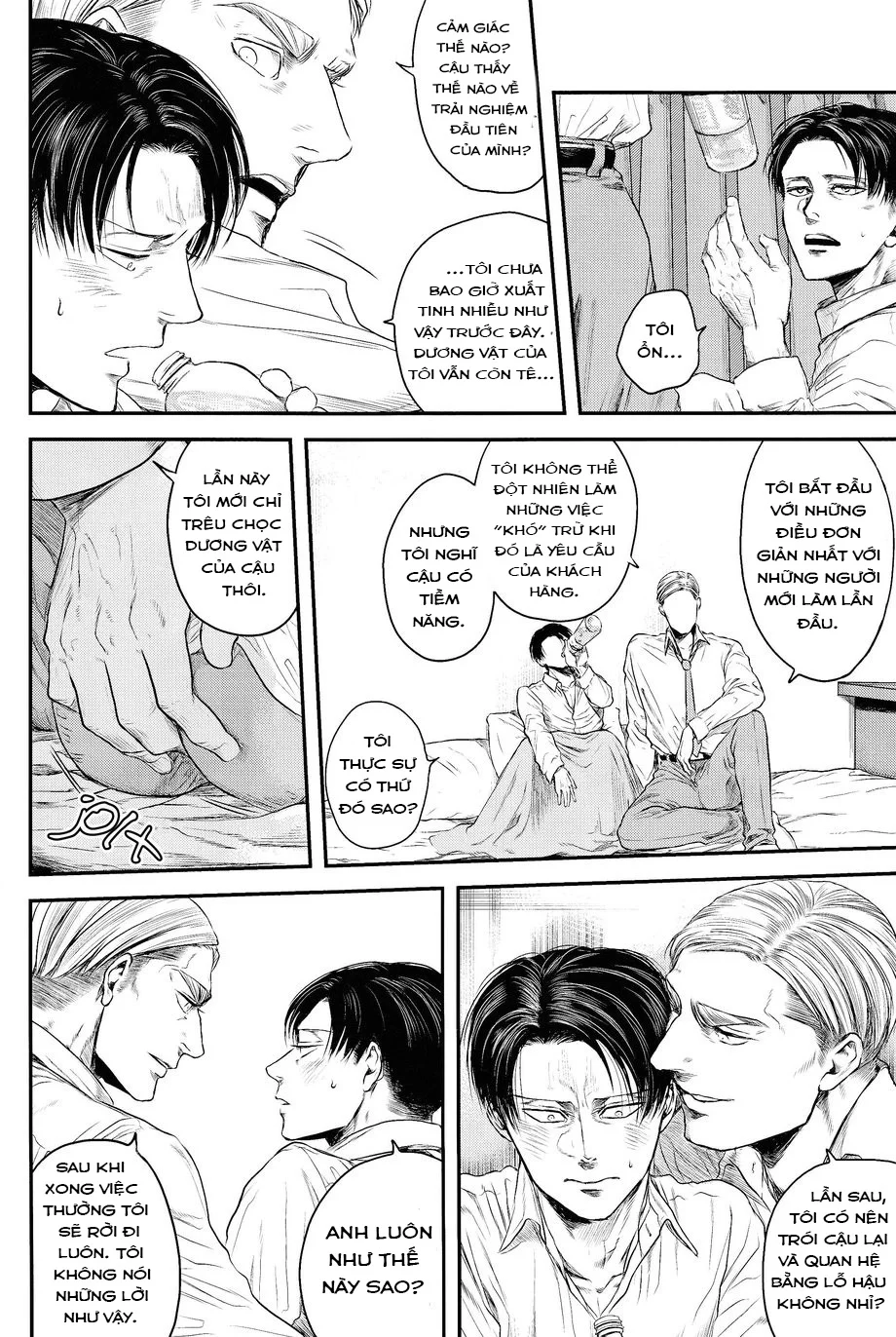 Cho Em Order 50k Couple Lộn Xộn Chapter 34 Erwin - Levi - Next Chapter 35 All - Sebastian