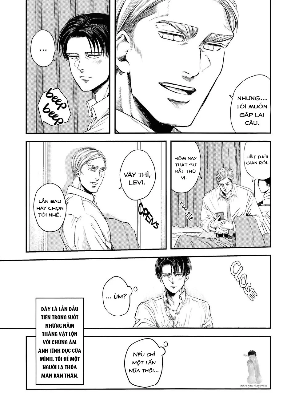 Cho Em Order 50k Couple Lộn Xộn Chapter 34 Erwin - Levi - Next Chapter 35 All - Sebastian