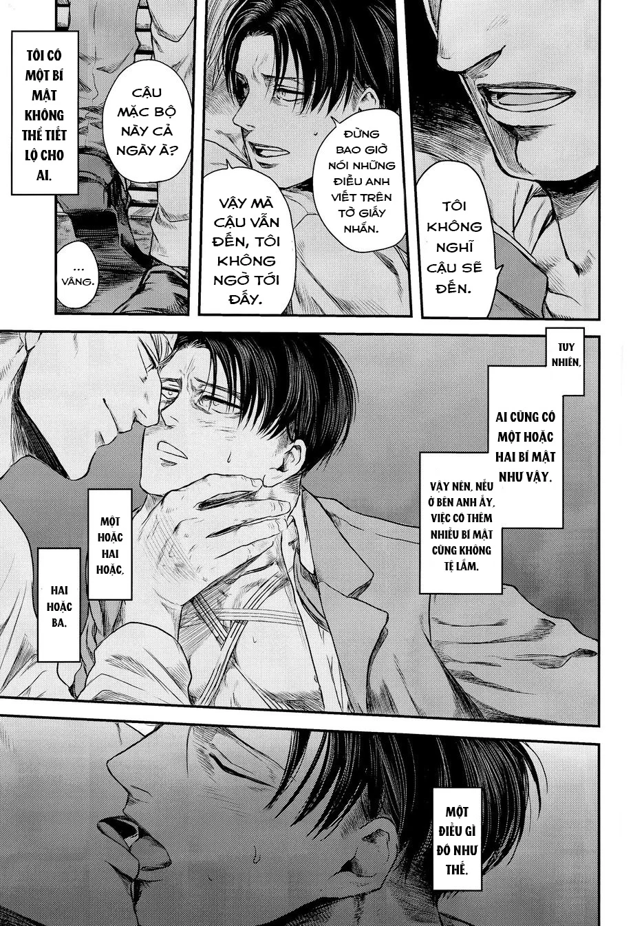 Cho Em Order 50k Couple Lộn Xộn Chapter 34 Erwin - Levi - Next Chapter 35 All - Sebastian