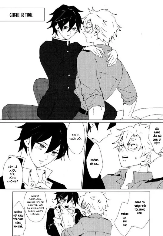 Cho Em Order 50k Couple Lộn Xộn Chapter 36 Sanemi - Giyuu - Next Chapter 37 Gohan x Piccol