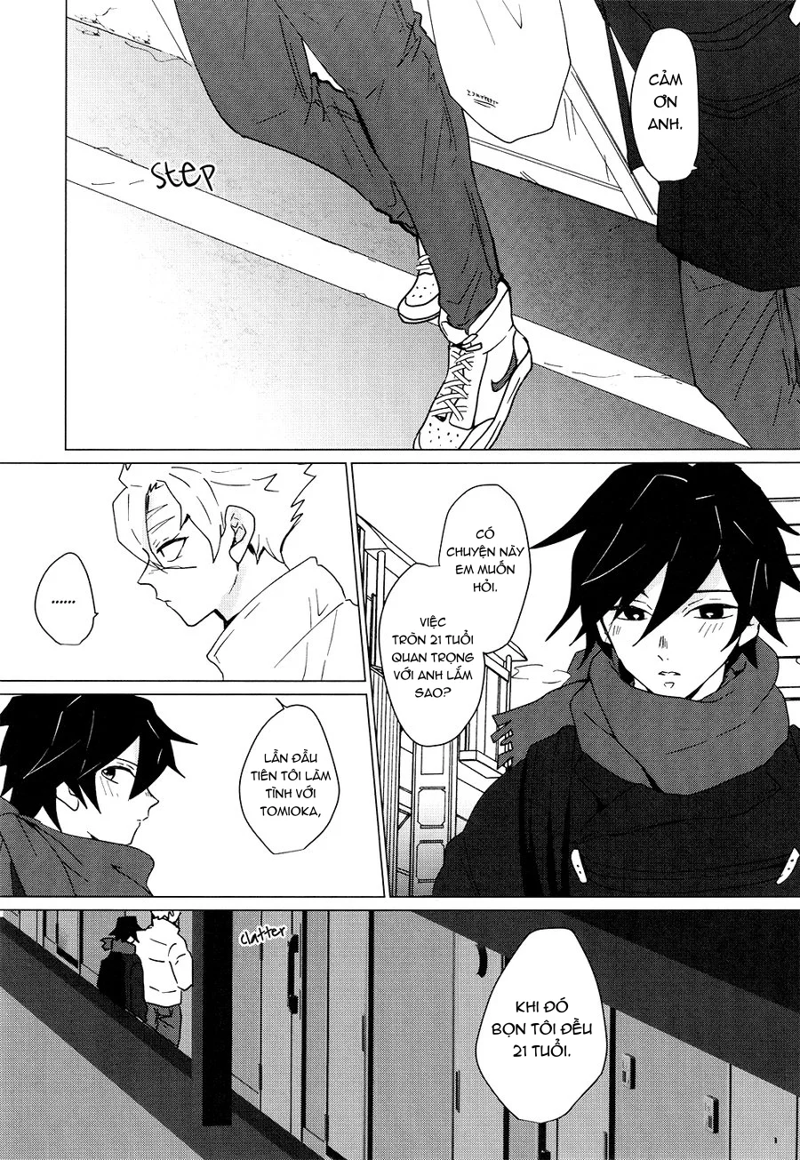 Cho Em Order 50k Couple Lộn Xộn Chapter 36 Sanemi - Giyuu - Next Chapter 37 Gohan x Piccol