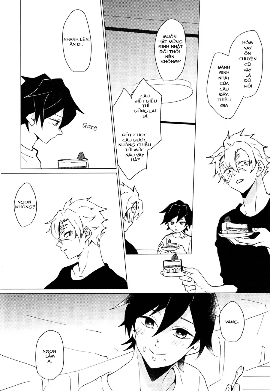 Cho Em Order 50k Couple Lộn Xộn Chapter 36 Sanemi - Giyuu - Next Chapter 37 Gohan x Piccol