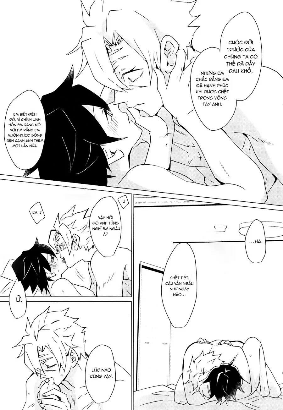 Cho Em Order 50k Couple Lộn Xộn Chapter 36 Sanemi - Giyuu - Next Chapter 37 Gohan x Piccol