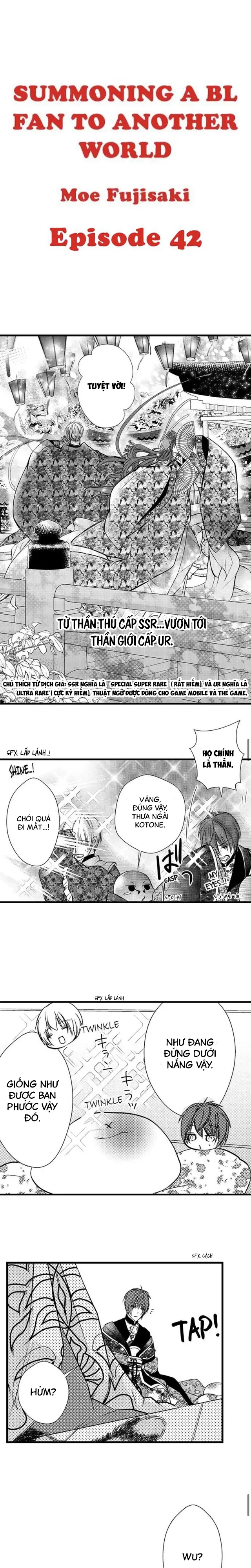 Fan cuồng Boylove bị triệu hồi tới một thế giới lạ Chapter 42 Hachiennhom - Next 