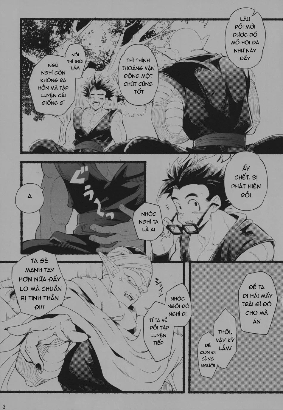 Cho Em Order 50k Couple Lộn Xộn Chapter 37 Gohan x Piccol - Next Chapter 38 Ivan - Till