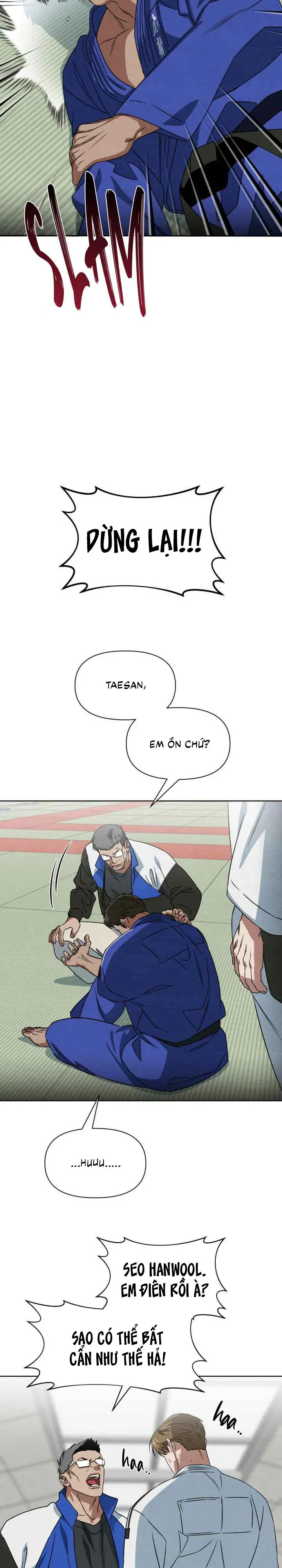 Trung tâm judo tư pháp Chapter 3 - Next Chapter 4 Sặc cục