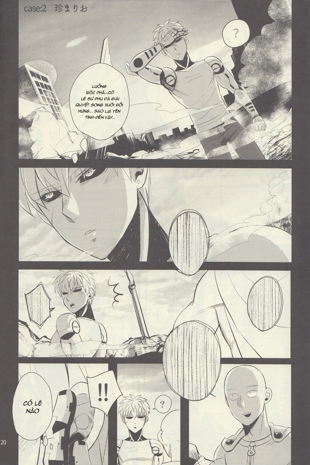 Cho Em Order 50k Couple Lộn Xộn Chapter 40 Saitama - Genos - Next Chapter 41 Giyuu - Sanemi