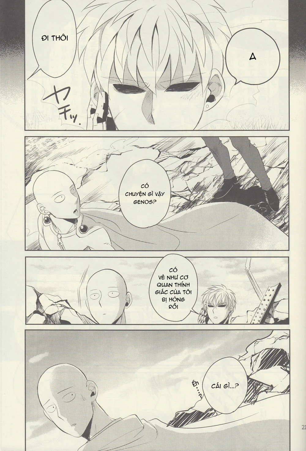 Cho Em Order 50k Couple Lộn Xộn Chapter 40 Saitama - Genos - Next Chapter 41 Giyuu - Sanemi