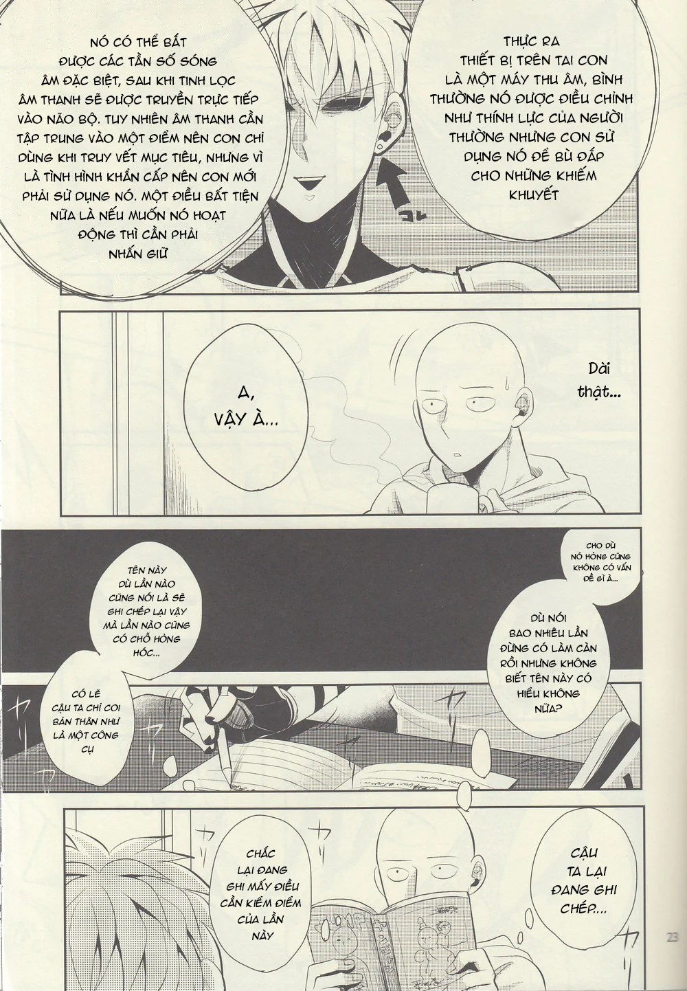 Cho Em Order 50k Couple Lộn Xộn Chapter 40 Saitama - Genos - Next Chapter 41 Giyuu - Sanemi