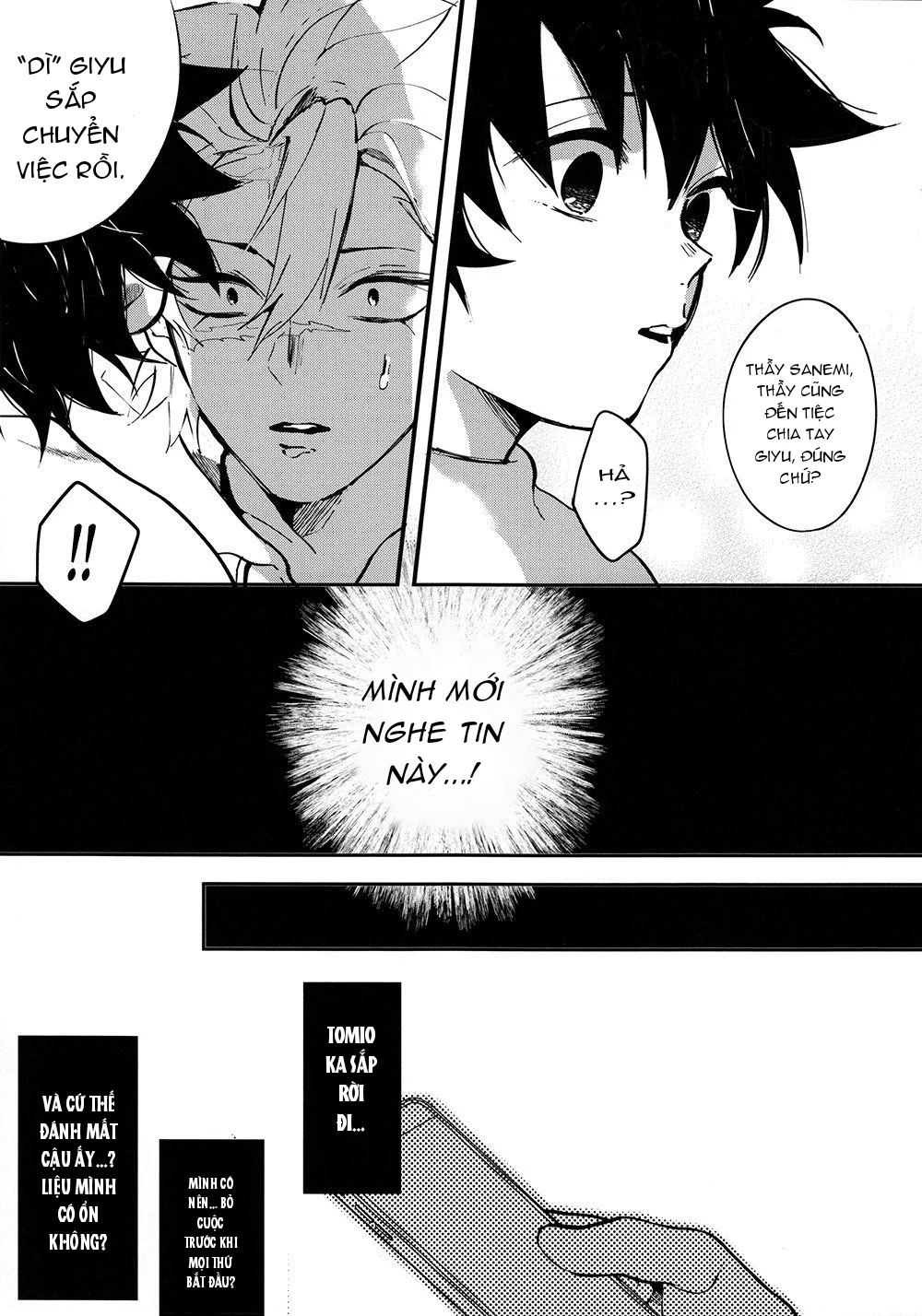 Cho Em Order 50k Couple Lộn Xộn Chapter 41 Giyuu - Sanemi - Next Chapter 41.5