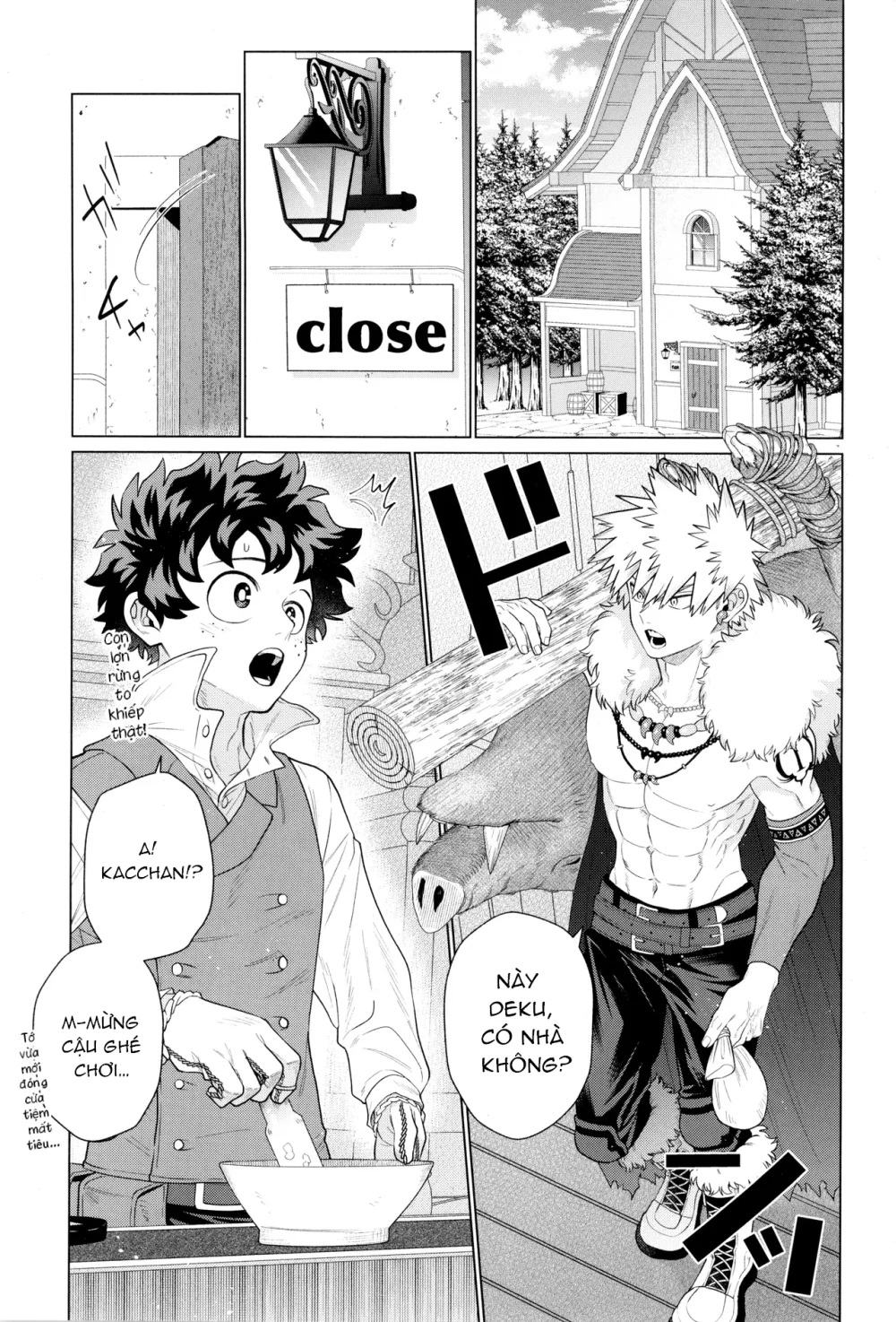 Cho Em Order 50k Couple Lộn Xộn Chapter 42 Bakugo - Deku - Next Chapter 43 Yoshiki-Hikaru