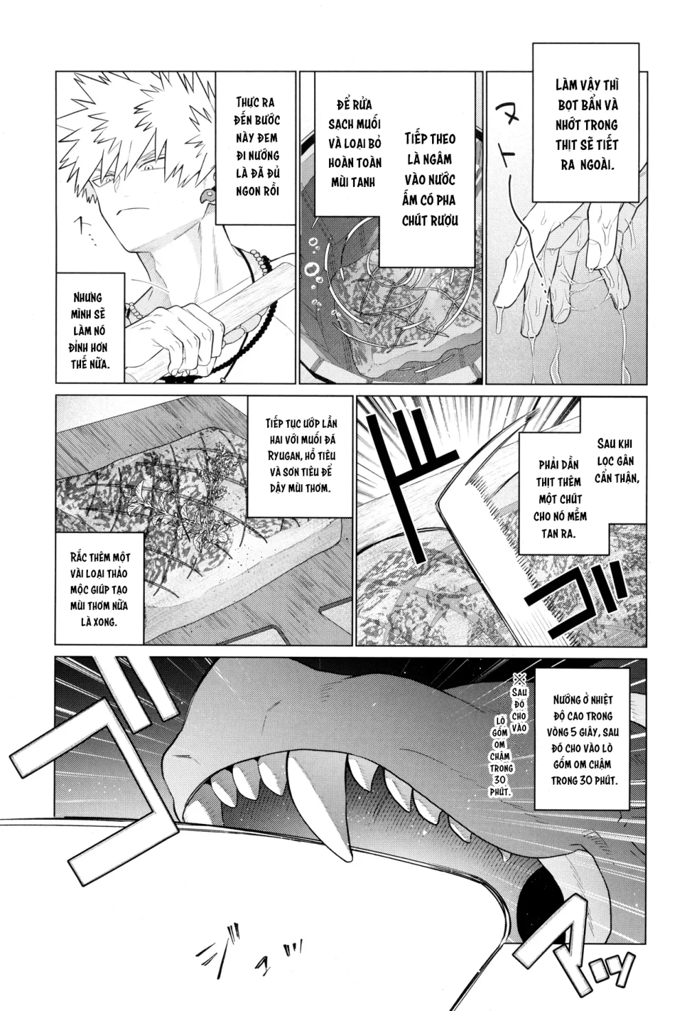 Cho Em Order 50k Couple Lộn Xộn Chapter 42 Bakugo - Deku - Next Chapter 43 Yoshiki-Hikaru