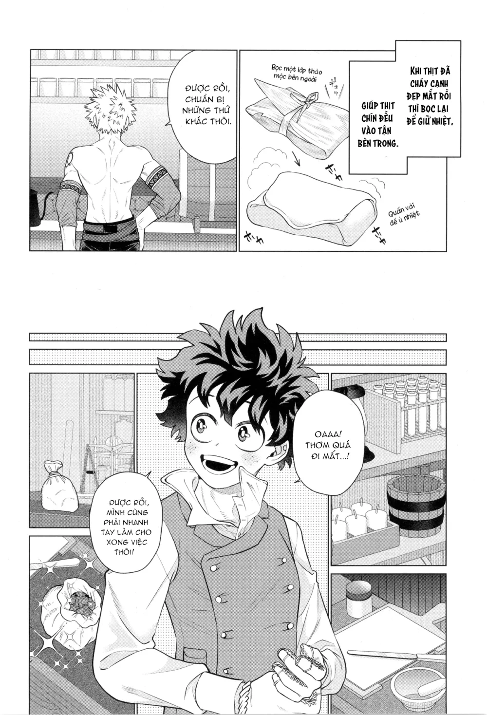 Cho Em Order 50k Couple Lộn Xộn Chapter 42 Bakugo - Deku - Next Chapter 43 Yoshiki-Hikaru