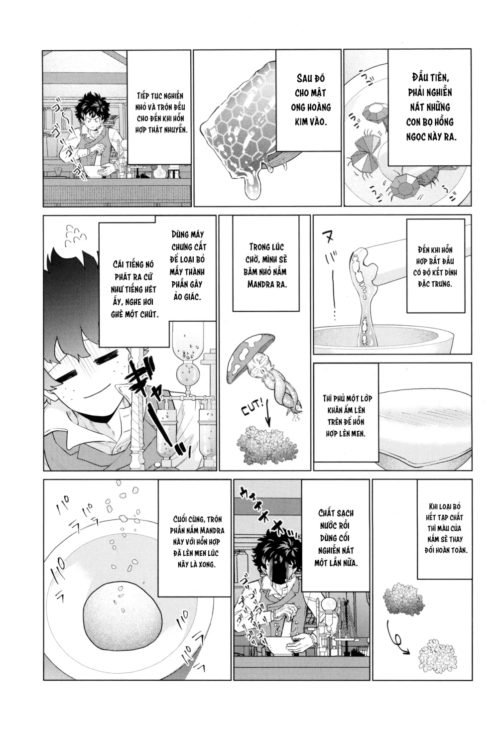 Cho Em Order 50k Couple Lộn Xộn Chapter 42 Bakugo - Deku - Next Chapter 43 Yoshiki-Hikaru