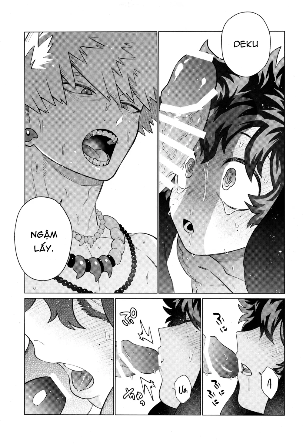 Cho Em Order 50k Couple Lộn Xộn Chapter 42 Bakugo - Deku - Next Chapter 43 Yoshiki-Hikaru