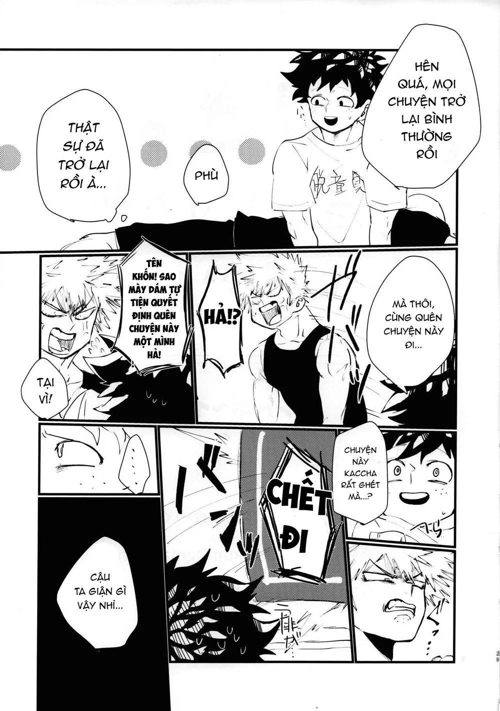 Cho Em Order 50k Couple Lộn Xộn Chapter 44 Deku - Bakugo - Next Chapter 45 Itadori