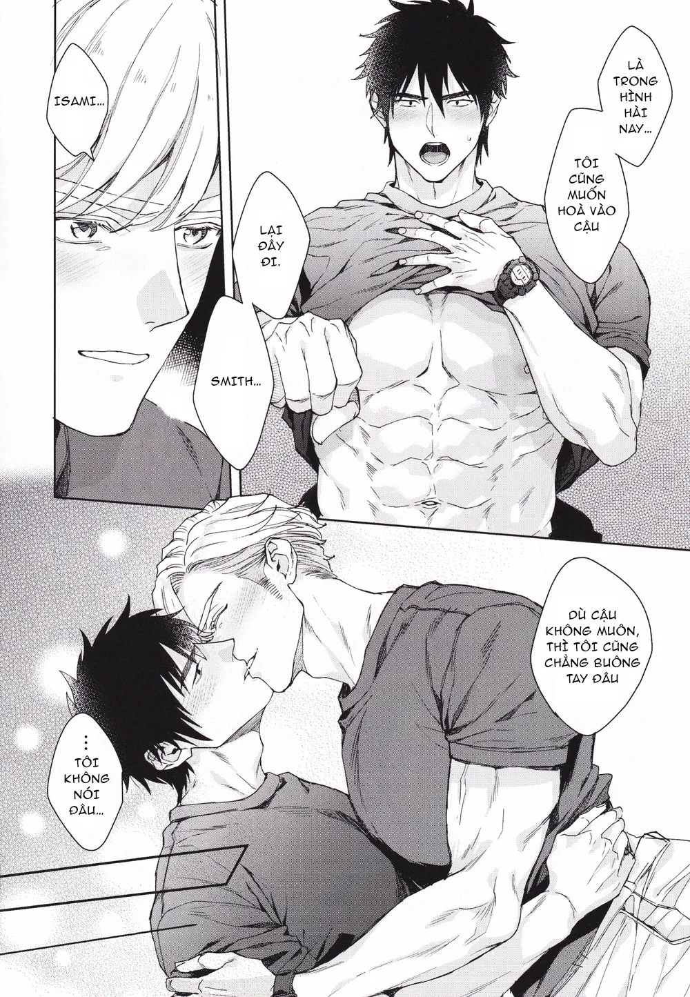 Cho Em Order 50k Couple Lộn Xộn Chapter 48 Lewis - Isami - Next Chapter 49 Kiri - Bakugo