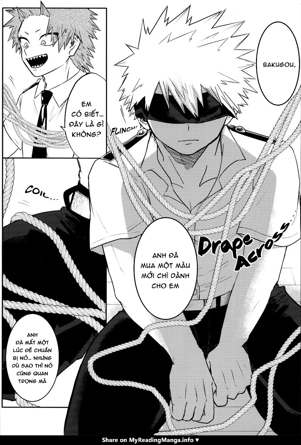 Cho Em Order 50k Couple Lộn Xộn Chapter 49 Kiri - Bakugo - Next Chapter 49.5 Kiri - Bakugo