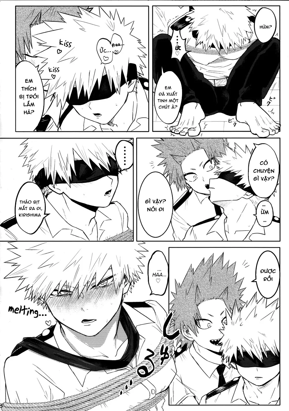 Cho Em Order 50k Couple Lộn Xộn Chapter 49 Kiri - Bakugo - Next Chapter 49.5 Kiri - Bakugo