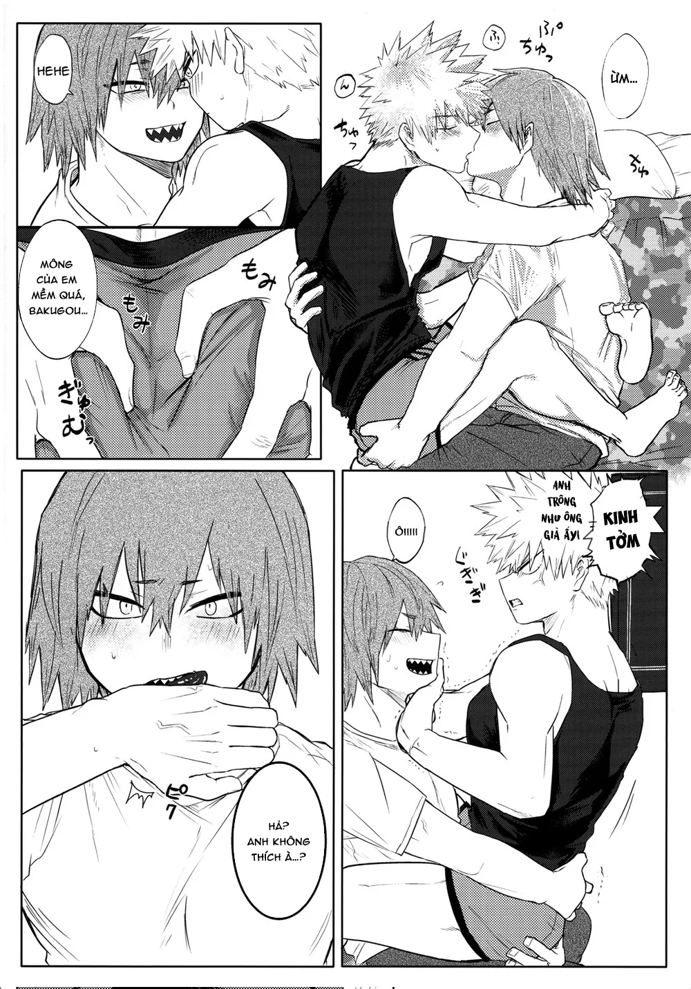 Cho Em Order 50k Couple Lộn Xộn Chapter 49 Kiri - Bakugo - Next Chapter 49.5 Kiri - Bakugo