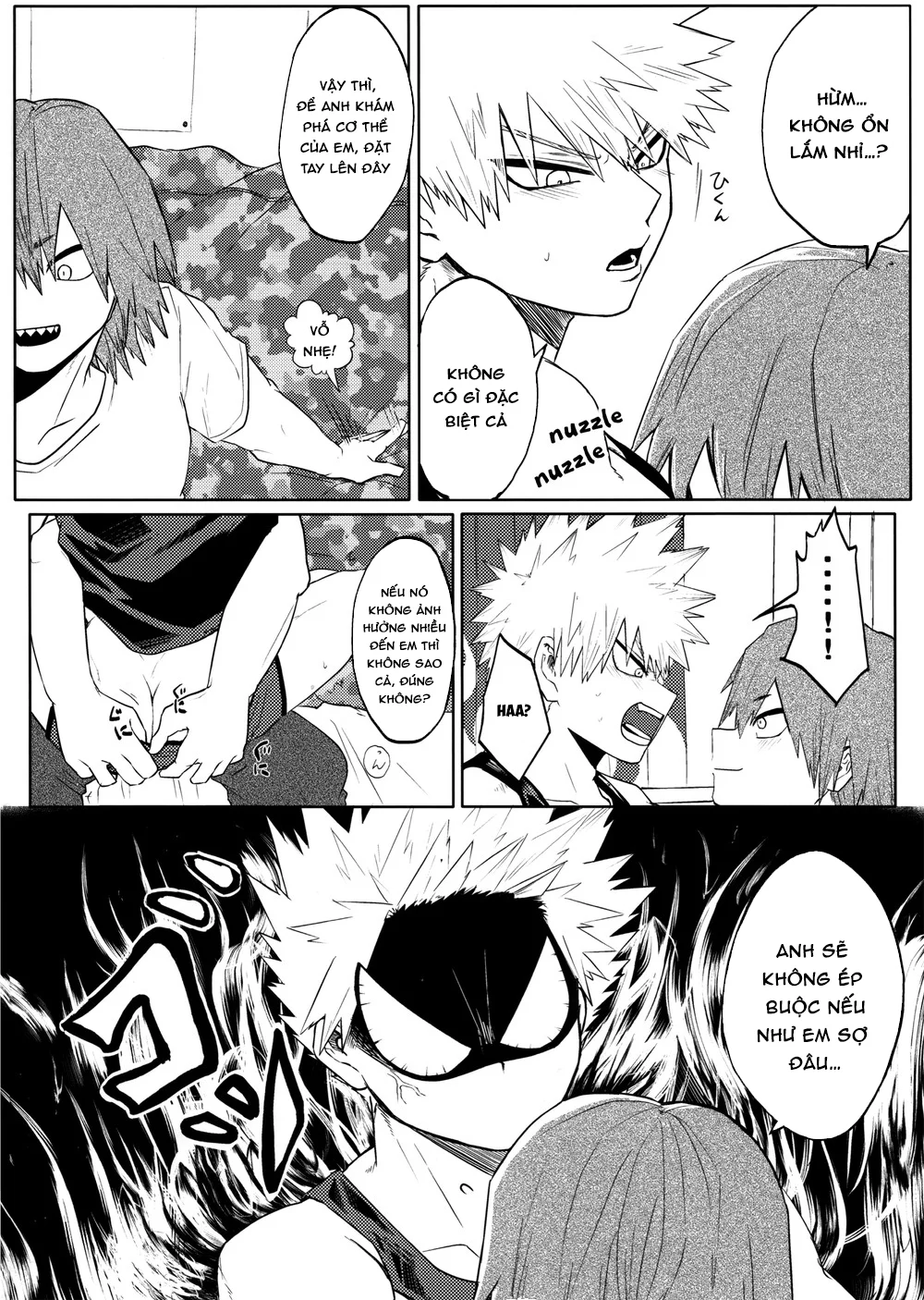 Cho Em Order 50k Couple Lộn Xộn Chapter 49 Kiri - Bakugo - Next Chapter 49.5 Kiri - Bakugo
