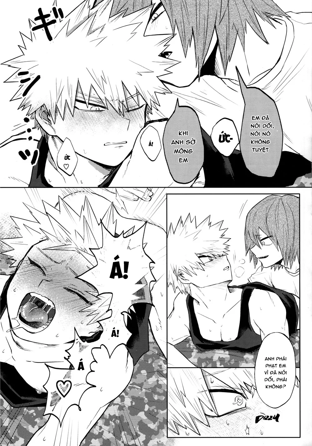 Cho Em Order 50k Couple Lộn Xộn Chapter 49 Kiri - Bakugo - Next Chapter 49.5 Kiri - Bakugo