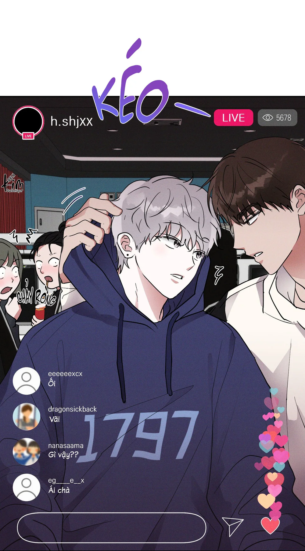 NGHIỆN SEX Chapter 43.1 KISS CHALLENGE1 - Next Chapter 43.2 KISS CHALLENGE2