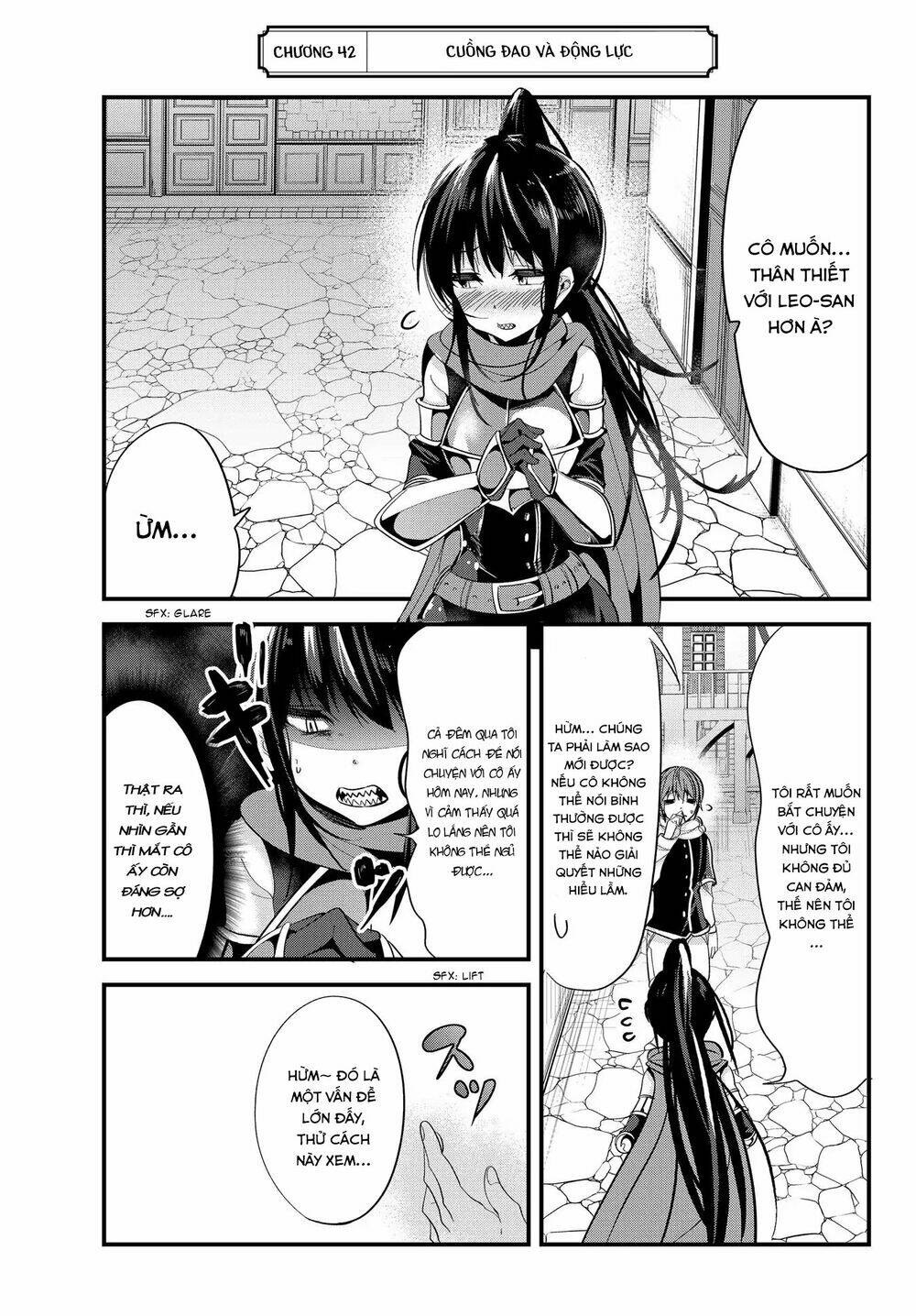 a story about treating a female knight who has never been treated as a woman Chapter 42 - Next Chapter 43