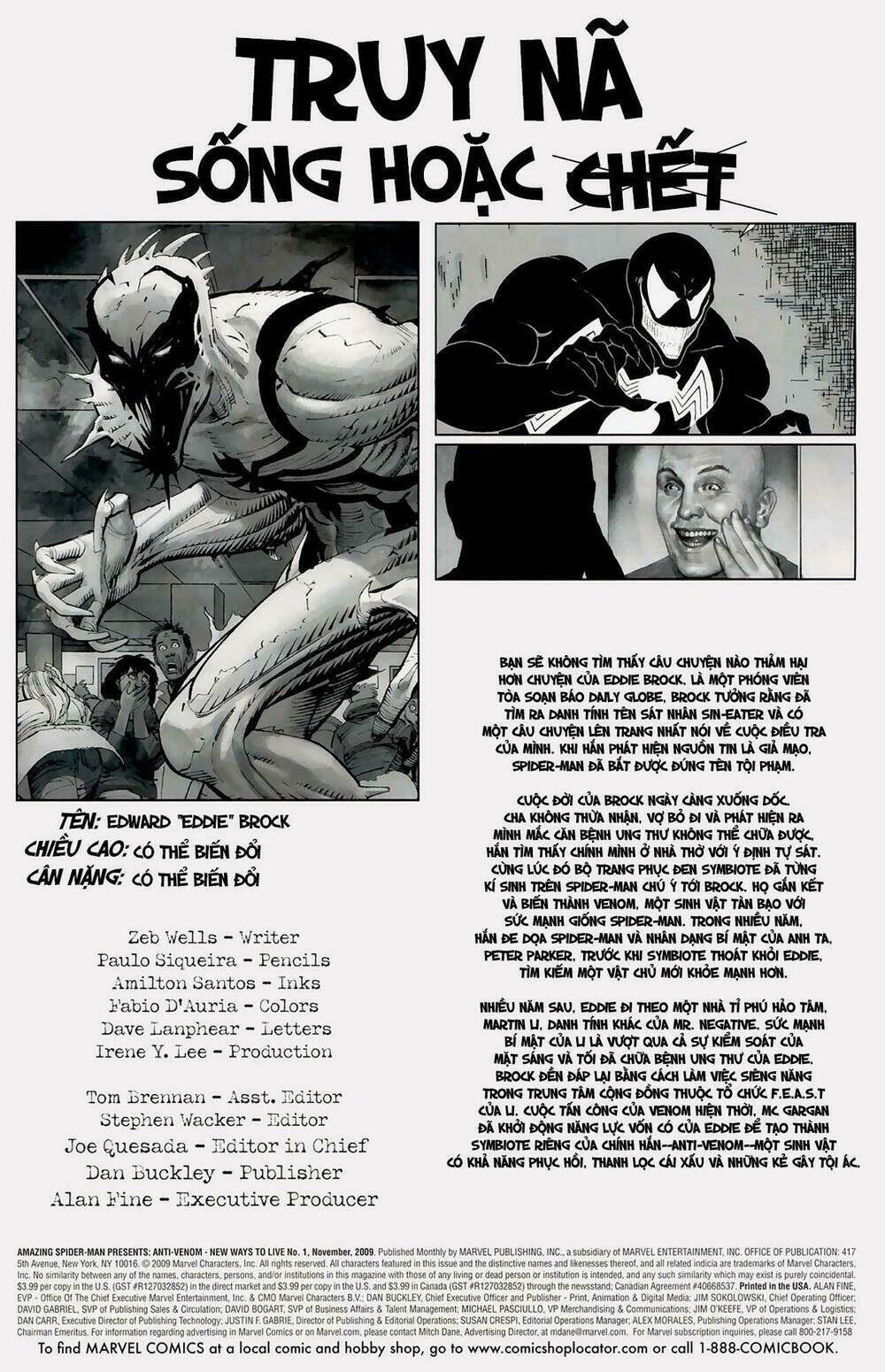 Anti-Venom New Way To Live Chapter 1 - Next Chapter 2