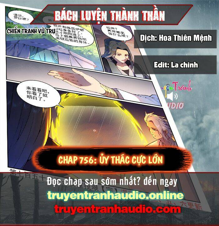 bách luyện thành thần Chapter 756 - Next Chapter 756