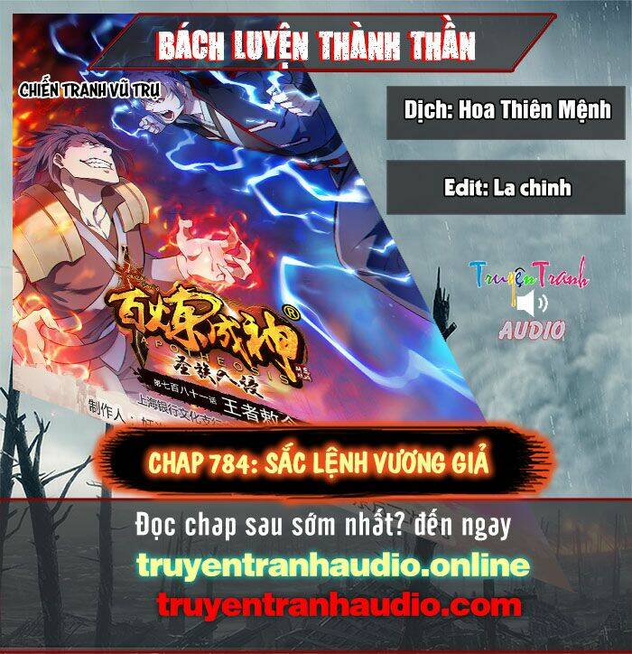 bách luyện thành thần Chapter 784 - Next Chapter 784