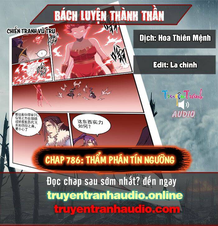 bách luyện thành thần Chapter 786 - Next Chapter 786