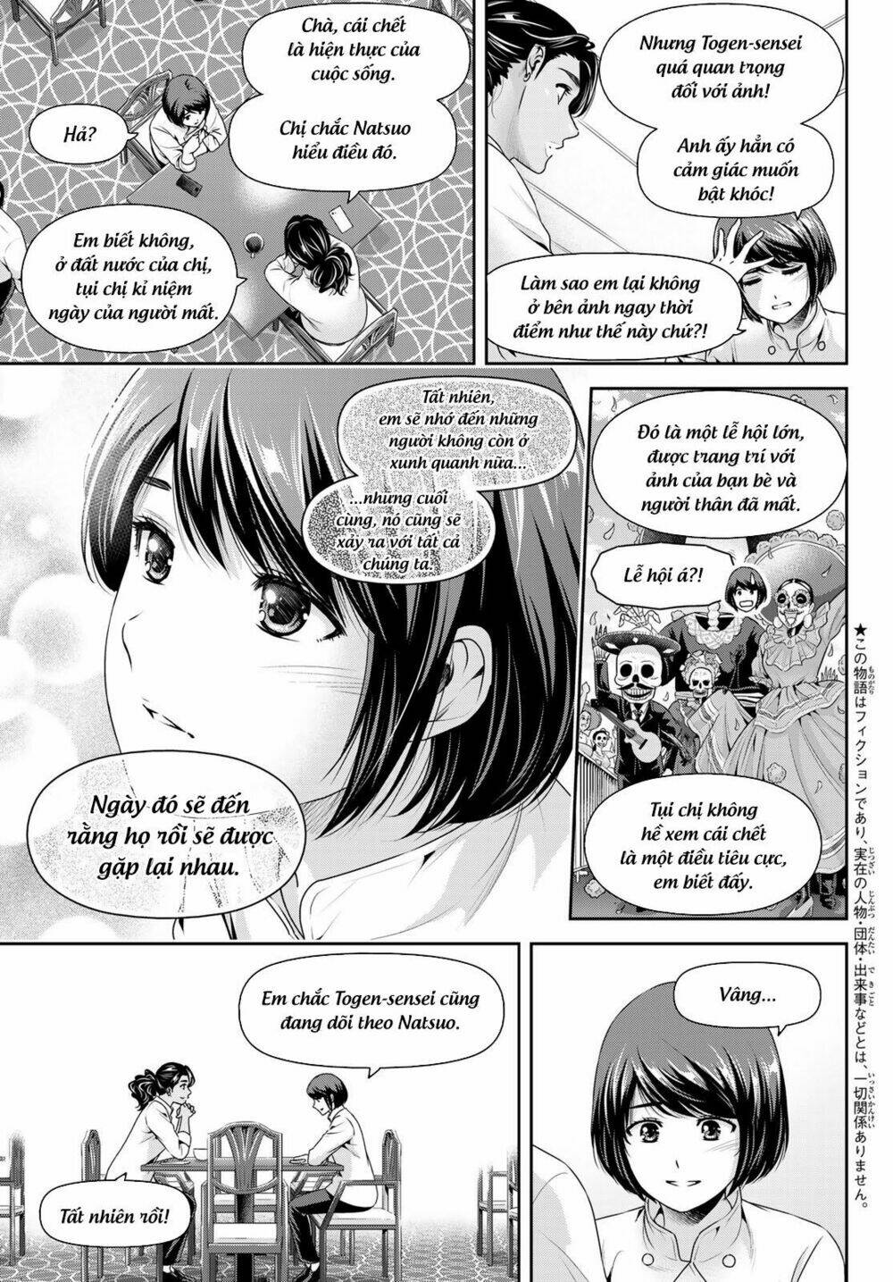 bạn gái chung nhà chapter 258: tương lai của chúng ta - Next chapter 259: báo cáo và tiết lộ