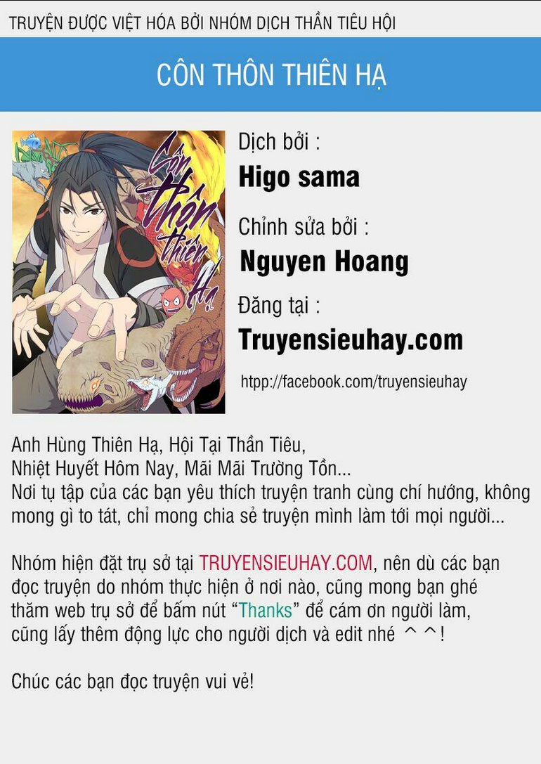 côn thôn thiên hạ Chapter 26 - Next Chapter 27