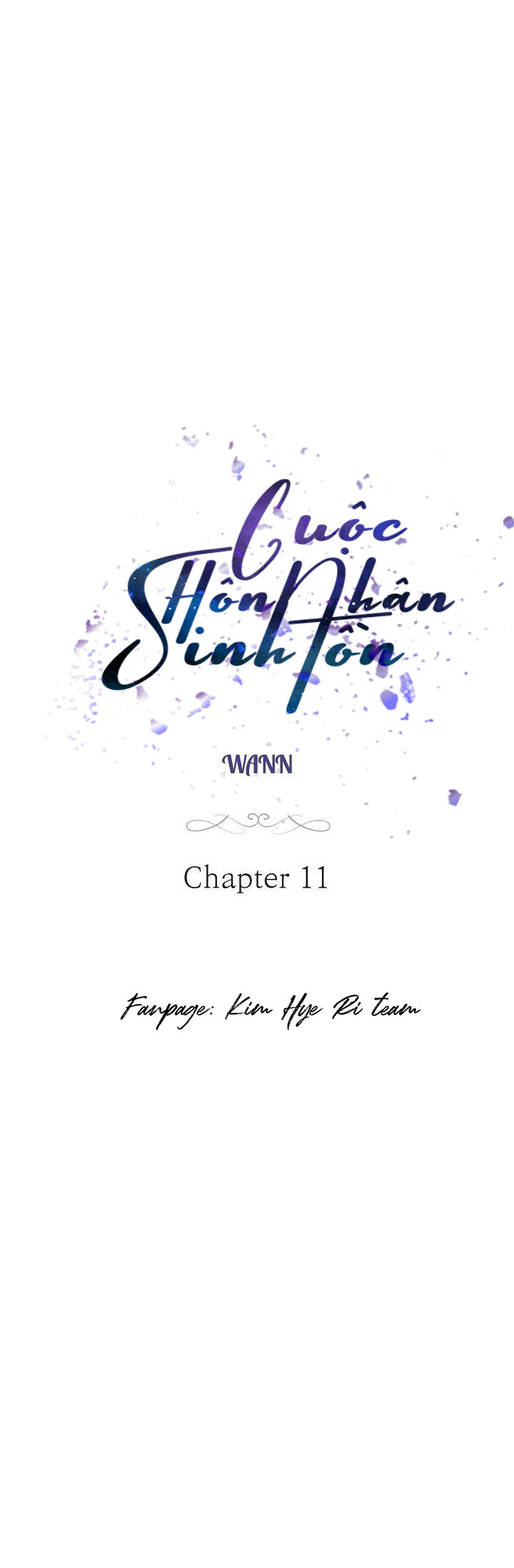 CUỘC HÔN NHÂN SỐNG CÒN Chapter 11.1 - Next Chapter 11.2