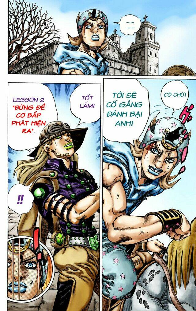 cuộc phiêu lưu bí ẩn phần 7: steel ball run chapter 12: - chiến thắng bị từ chối - Next chapter 13: - yêu cầu từ cảnh sát trưởng tới mountain tim