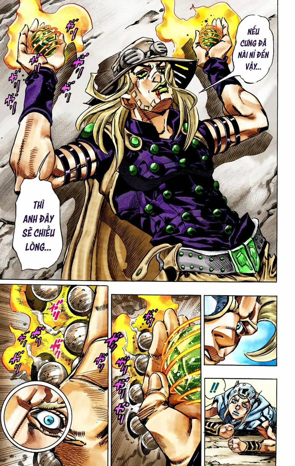 cuộc phiêu lưu bí ẩn phần 7: steel ball run chapter 25: - răng nanh (phần 1) - Next chapter 26: - răng nanh (phần 2)