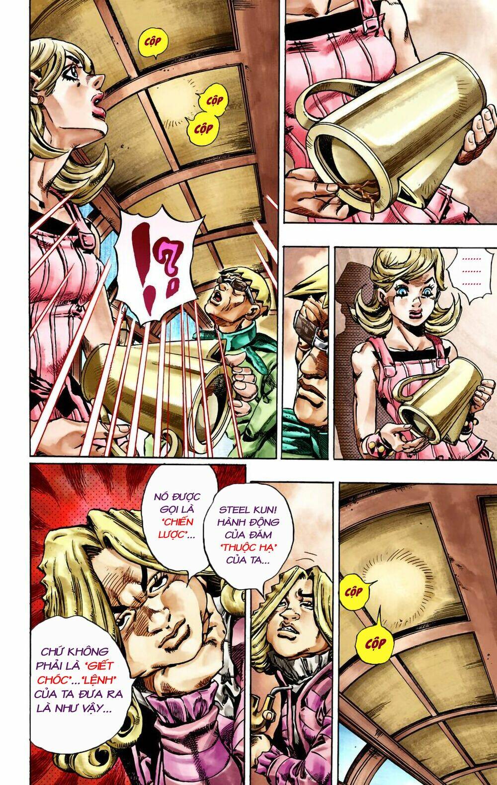 cuộc phiêu lưu bí ẩn phần 7: steel ball run chapter 25: - răng nanh (phần 1) - Next chapter 26: - răng nanh (phần 2)