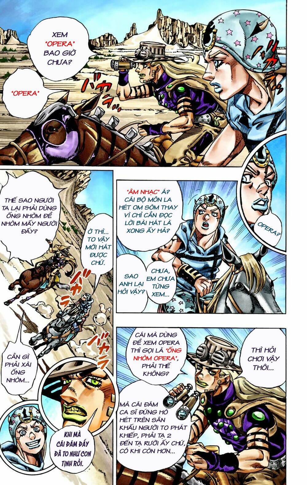 cuộc phiêu lưu bí ẩn phần 7: steel ball run chapter 25: - răng nanh (phần 1) - Next chapter 26: - răng nanh (phần 2)