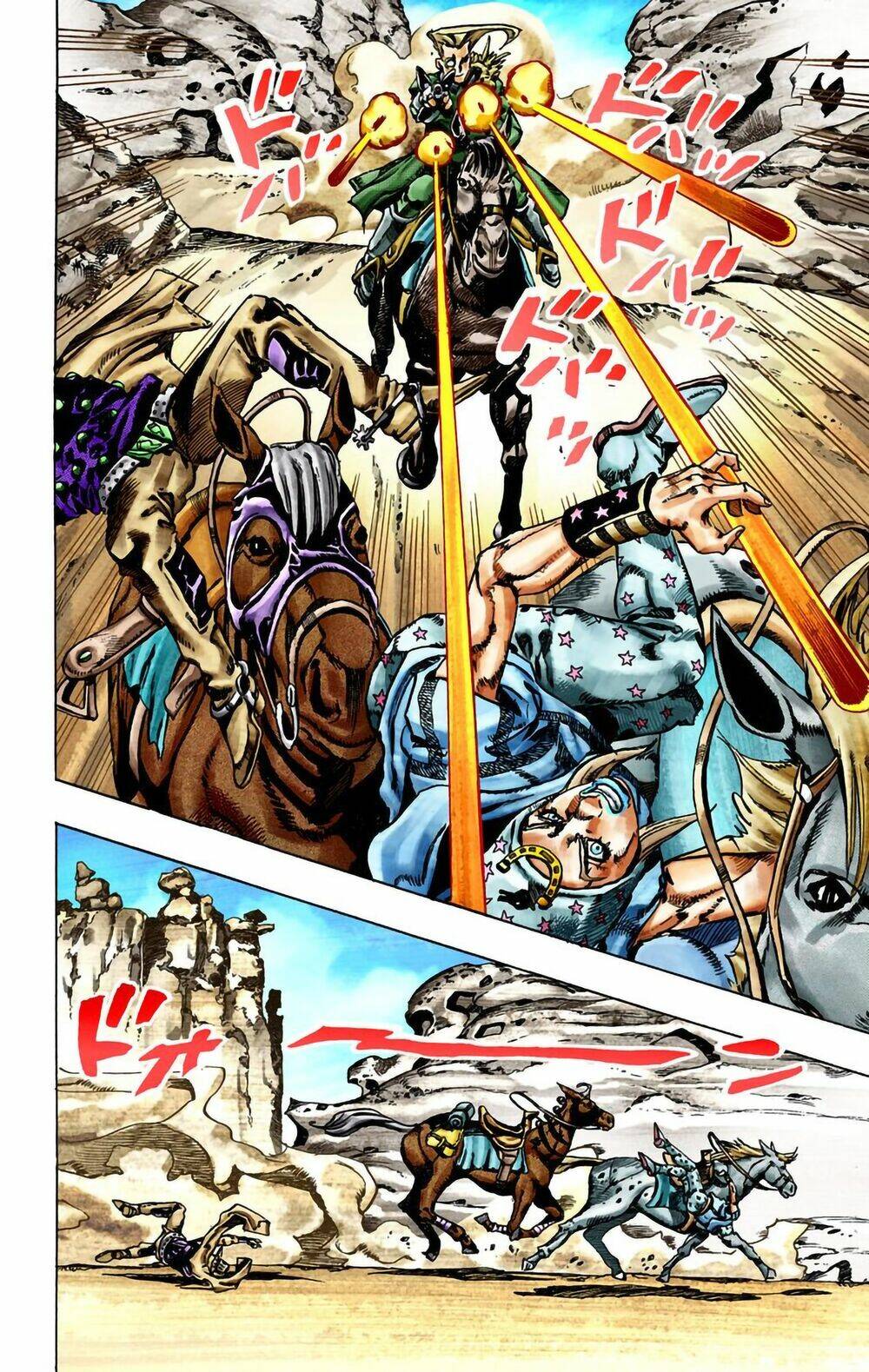 cuộc phiêu lưu bí ẩn phần 7: steel ball run chapter 25: - răng nanh (phần 1) - Next chapter 26: - răng nanh (phần 2)